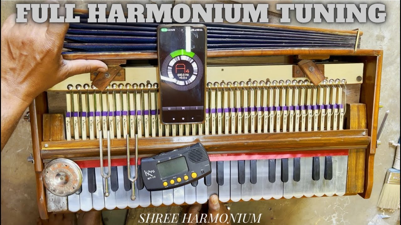 How to Tune Harmonium | Full Step by Step Harmonium 440hz Tuning Tutorial | SHREE HARMONIUM