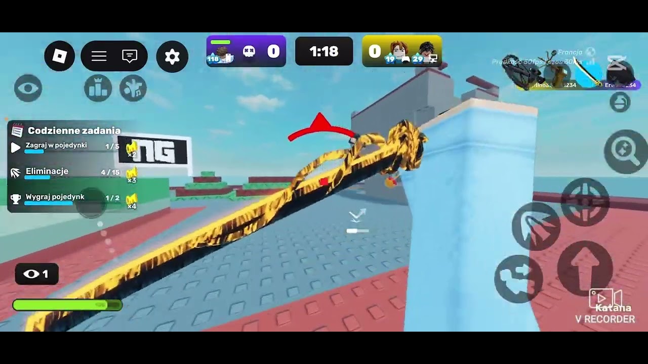 Roblox rivals Ale mogę grać tylko z broni na których mam z skina
