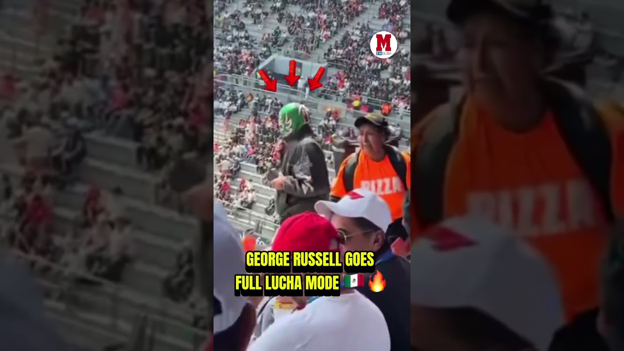 George Russell went undercover in Mexico&hellip; 🇲🇽🔥#MexicoGP #F1 #formula1 #russell