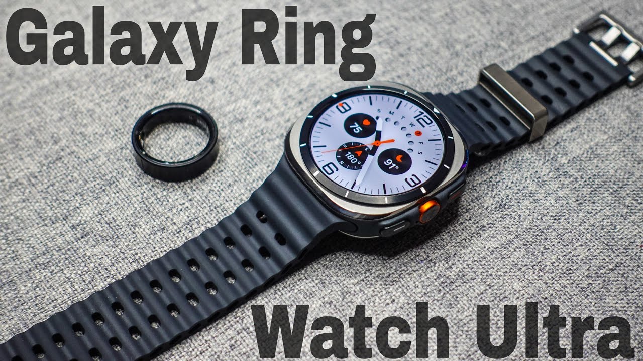 Samsung Galaxy Watch Ultra и Galaxy Ring — ОТЛИЧНОЕ сочетание!