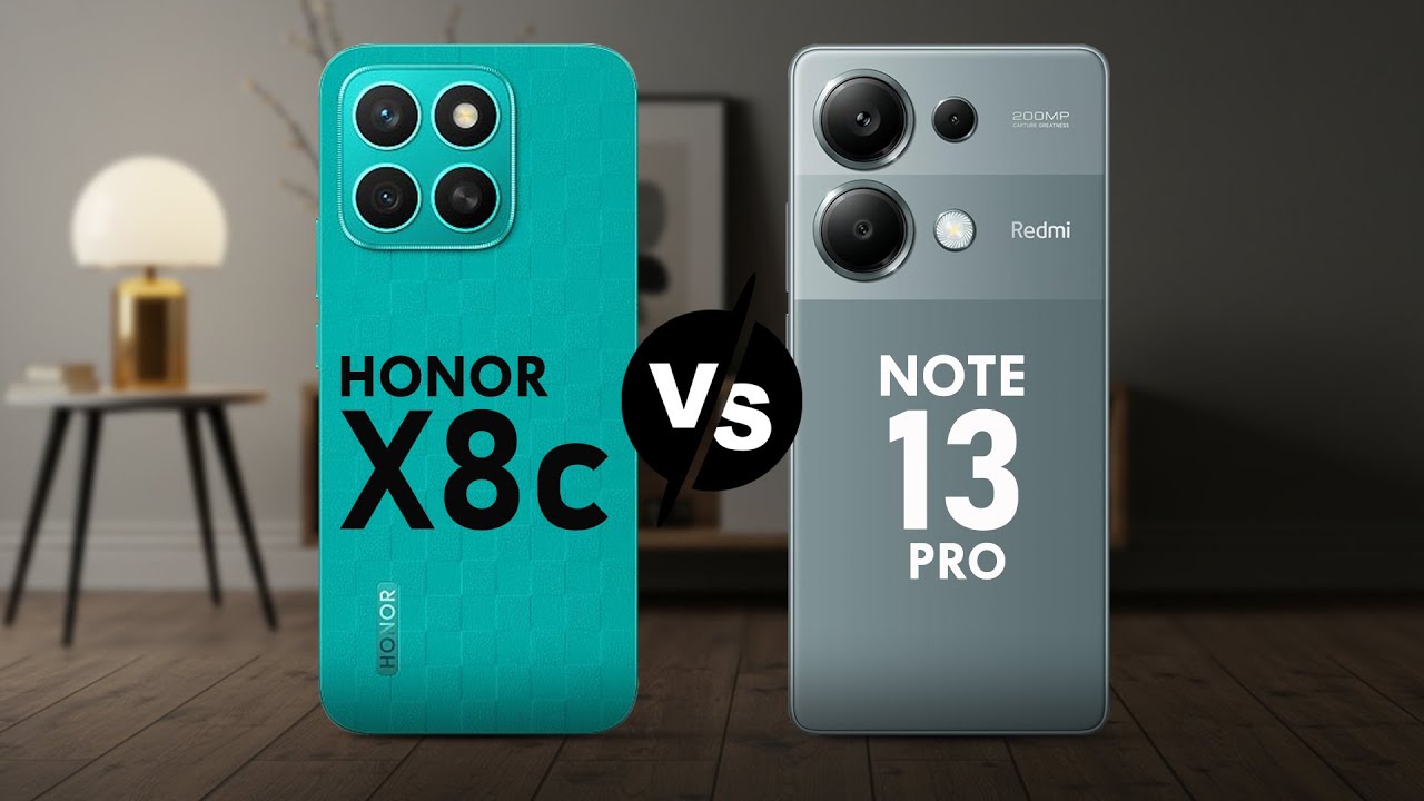 Honor X8C vs Xiaomi Redmi Note 13 Pro 4G