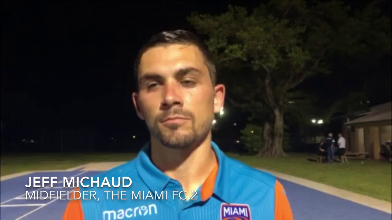 Jeff Michaud speaks to Magic City Soccer after The Miami FC 2&rsquo;s won in 2018 U.S. Open Cup