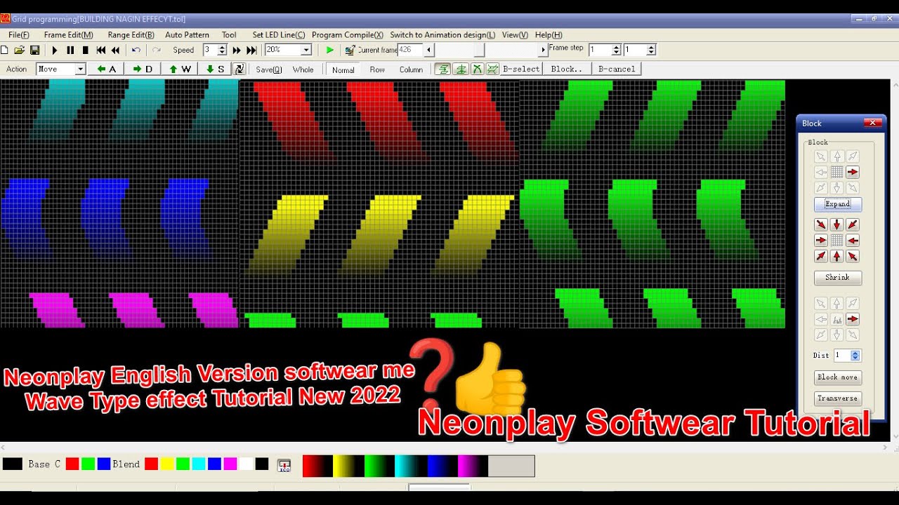 Pixel Led Neonlpay software Tutorial New #Neonplaysoftwear
