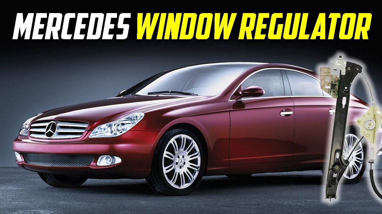 How to remove window regulator for Mercedes CLS550 W219 #cls550 #w219 #windowregulator #removal