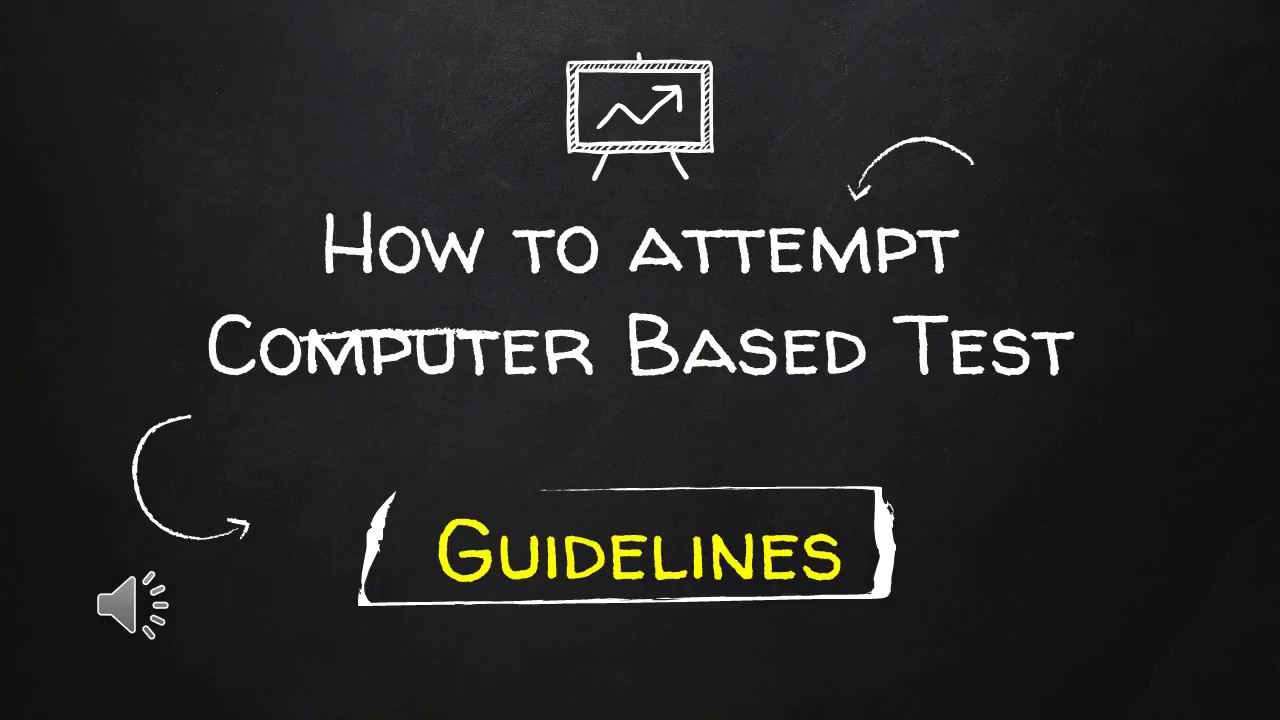 How to attempt computer based test (CBT) - Guidelines