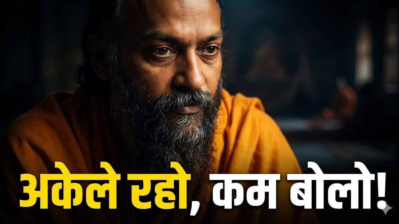 अकेले रहो, कम बोलो और जीवन बदल दो | Osho Hindi Speech | Osho Pravachan 