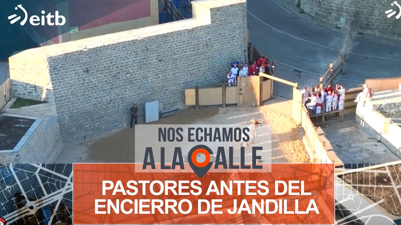 Acompañamos a los pastores minutos antes del encierro de los toros de Jandilla
