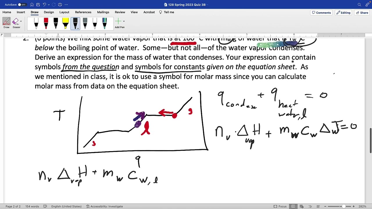CHEM 128 Quiz 3 Key