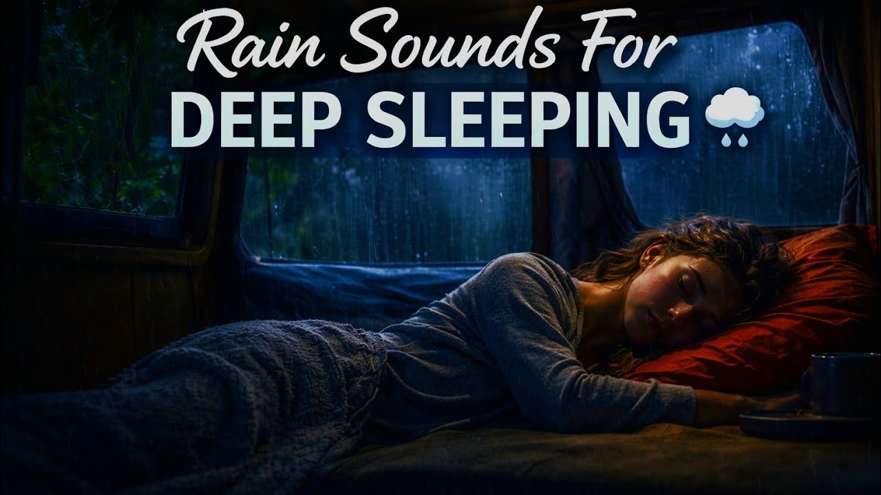 Rain Sounds For Deep Sleeping | (No Ads) Relaxing Rain Sound Sleep In Just 5 Minutes