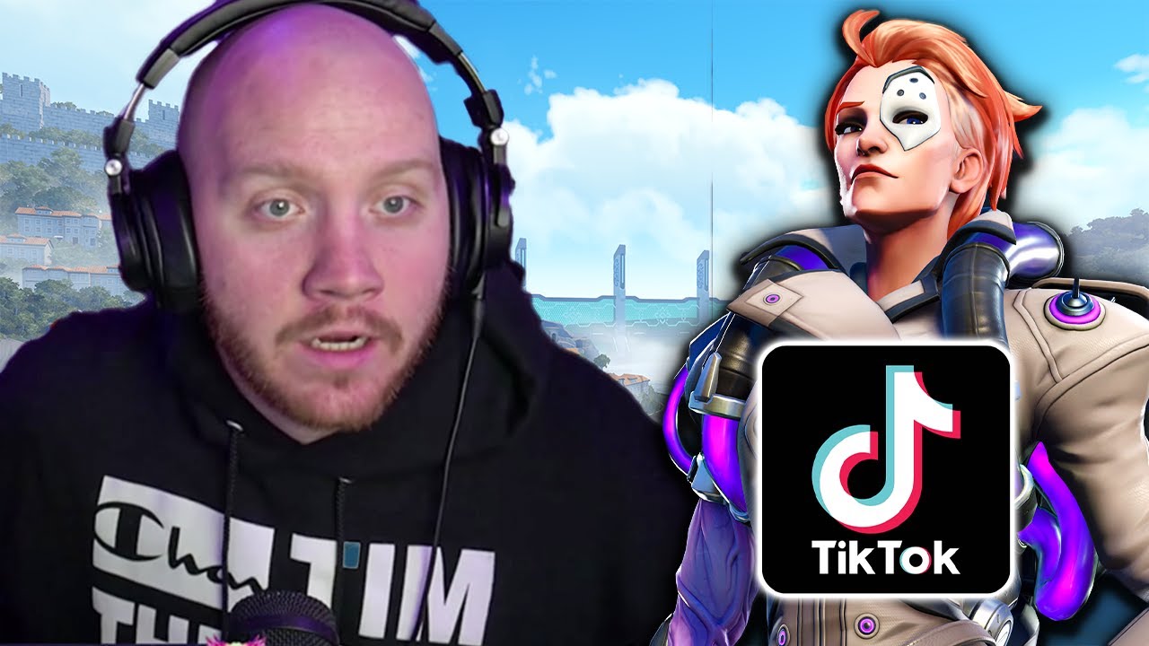 Timthetatman discovers what a Tiktok Moira is in Overwatch 2