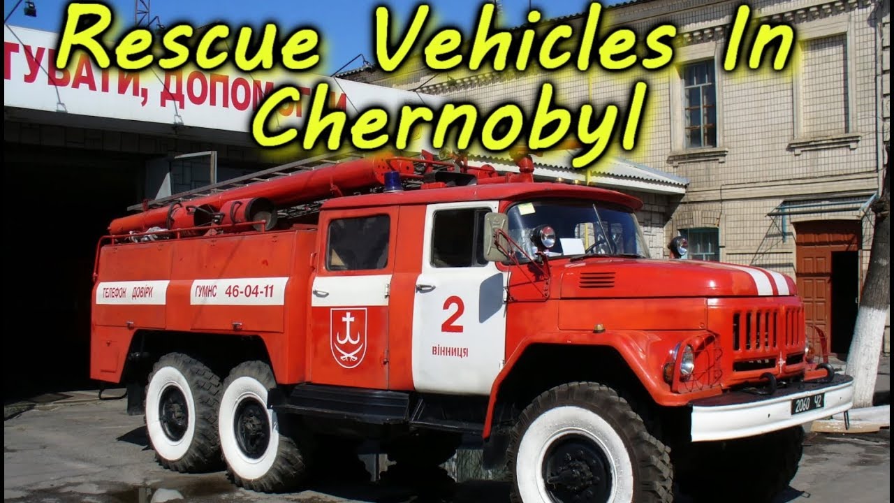 Vehicles That Were Used To Save Chernobyl
