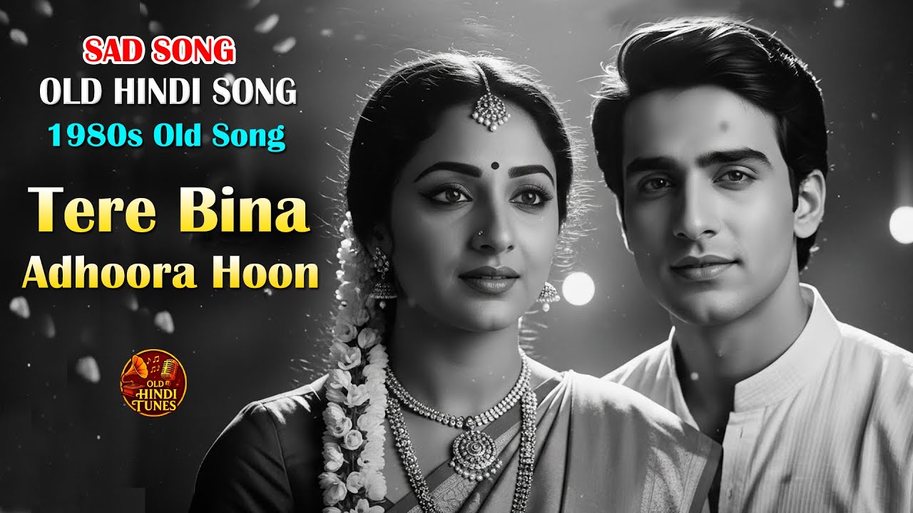 Tere Bina Adhoora Hoon | 1980 Bollywood Sad Song | Old Hindi Song | Old Hindi Tunes