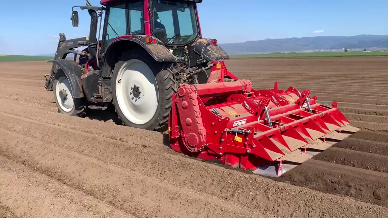 VALTRA n123+GRIMME gf400
