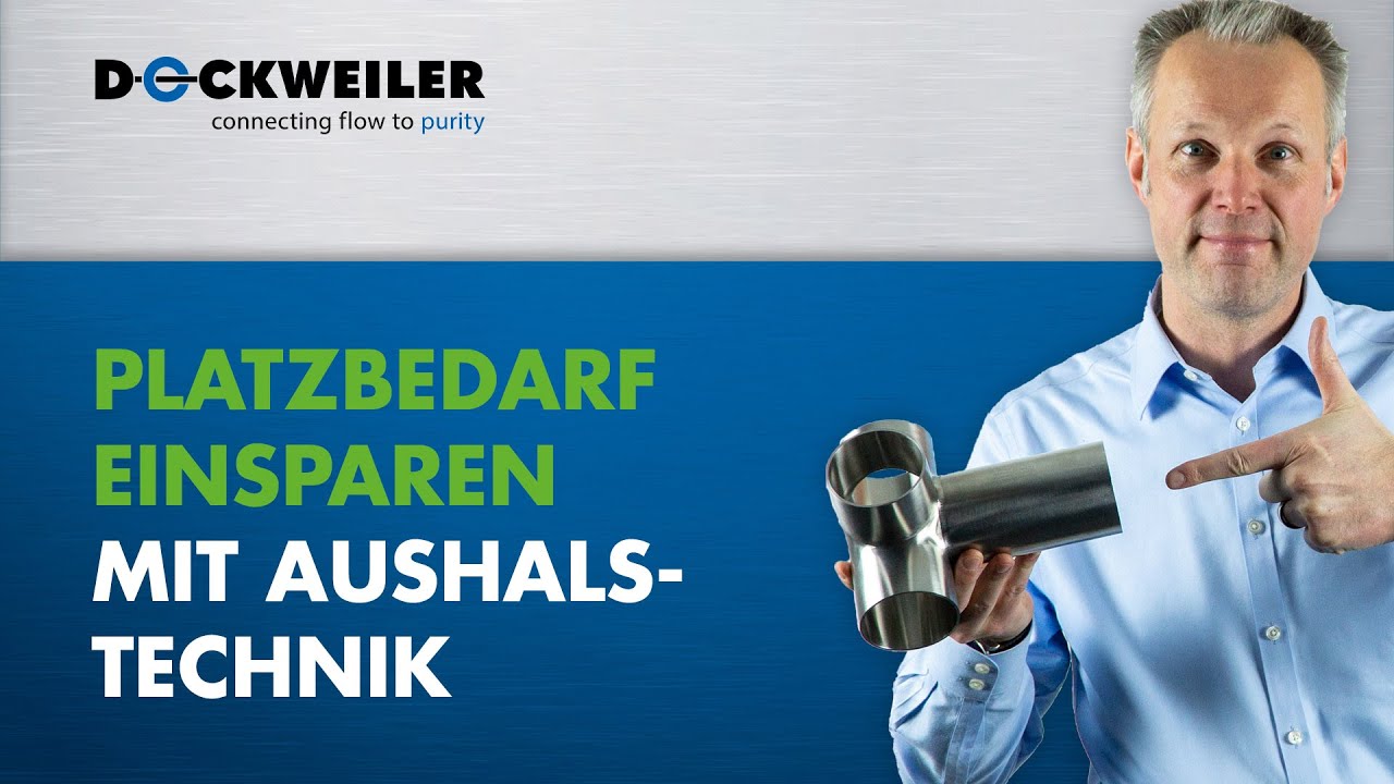 Platzbedarf von Edelstahlanlagen mit dem Aushalsverfahren verringern