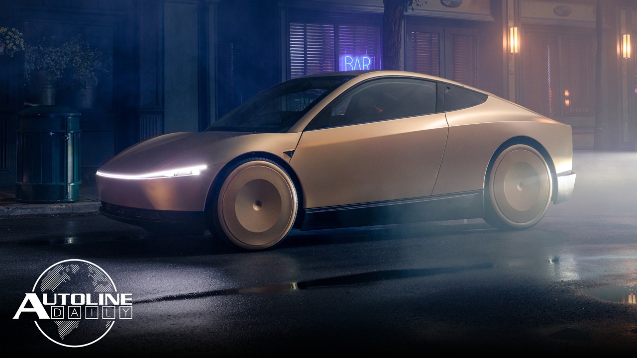 1st Tesla Cybercab Rolls Off Giga Texas Line; Scout Vehicles Could Be Delayed - Autoline Daily 4236