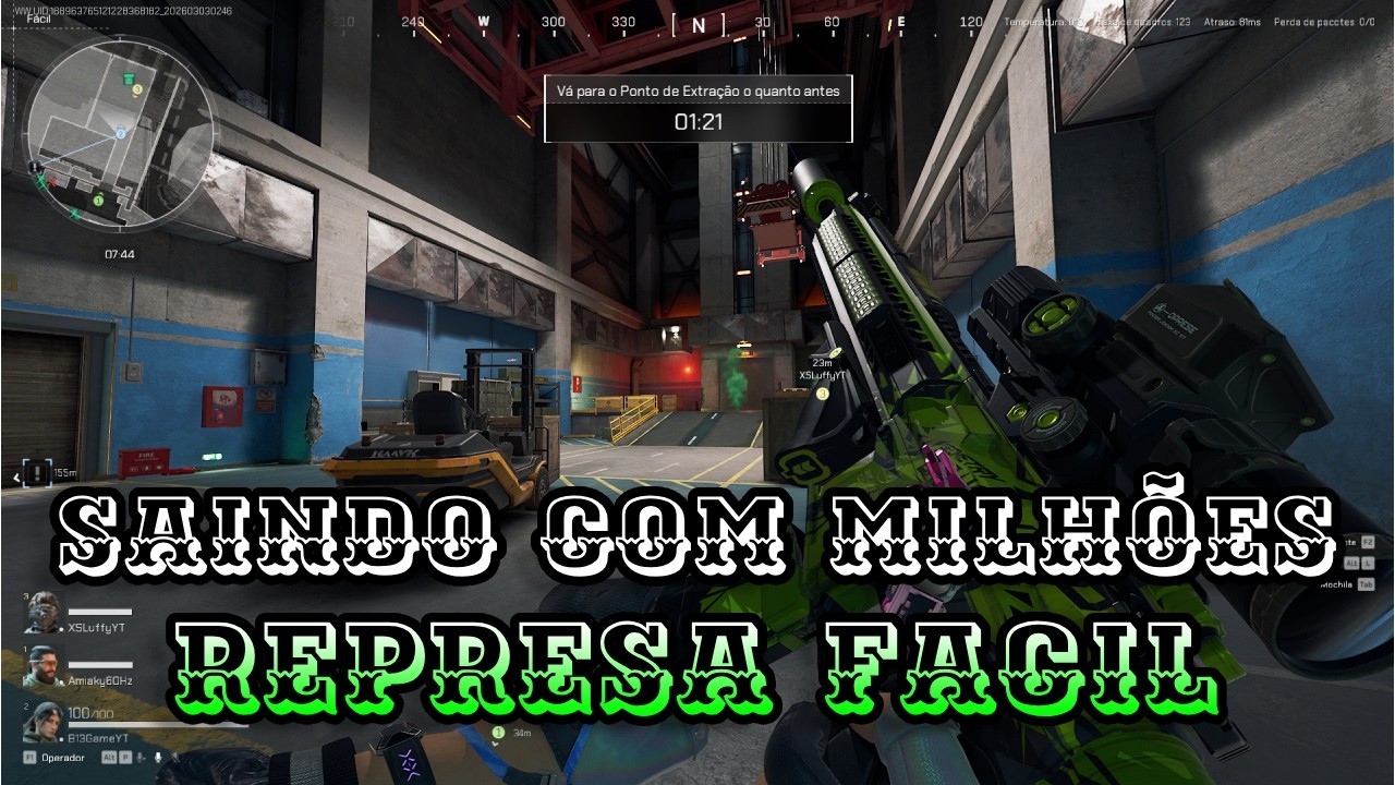 DELTA FORCE: ENTRAMOS NA ADM E SAIMOS COM MUITO LOOT! REPRESA PAGANDO MUITO NO FACIL.