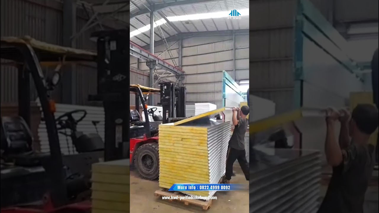 Pengiriman Material Glasswool