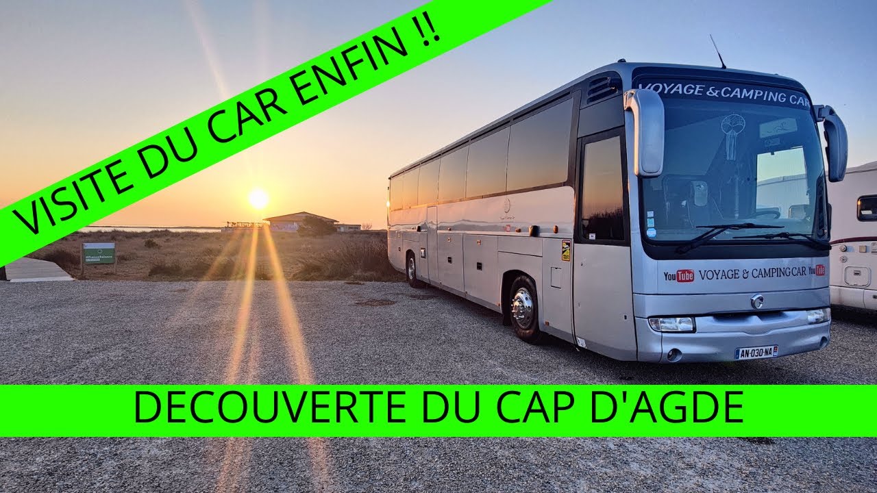 ❗ MAXI CAMPING CAR SAISON 4❗DIRECTION CAP D'AGDE ET VISITE DU CAR AMÉNAGÉ
