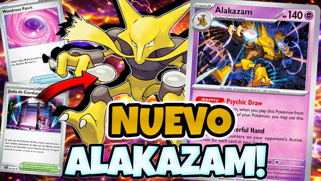 ALAKAZAM ahora es MUCHO MÁS FUERTE QUE ANTES! 🔥