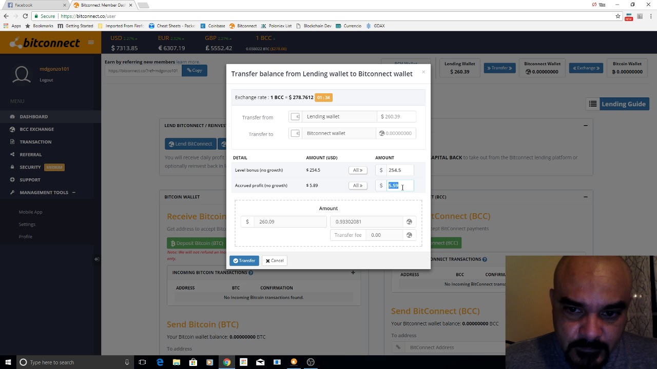 $260 in the Bitconnect Lending Wallet!!!!
