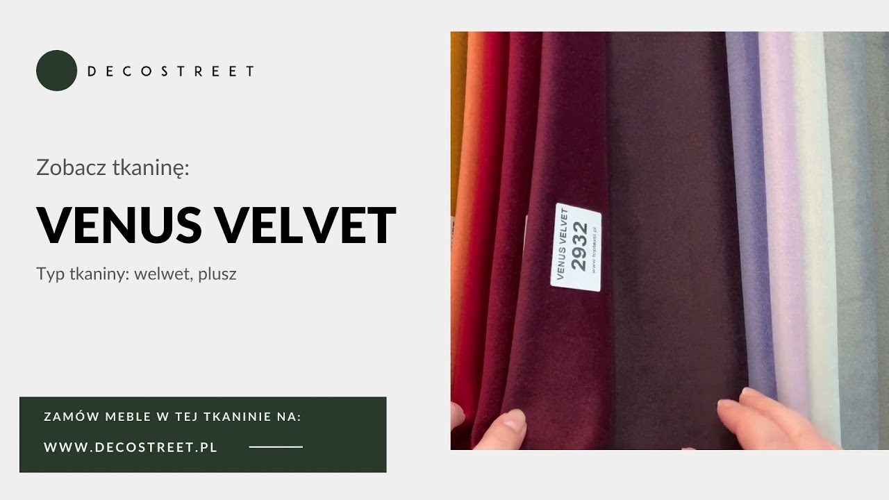 Tkaniny DECOSTREET Venus Velvet