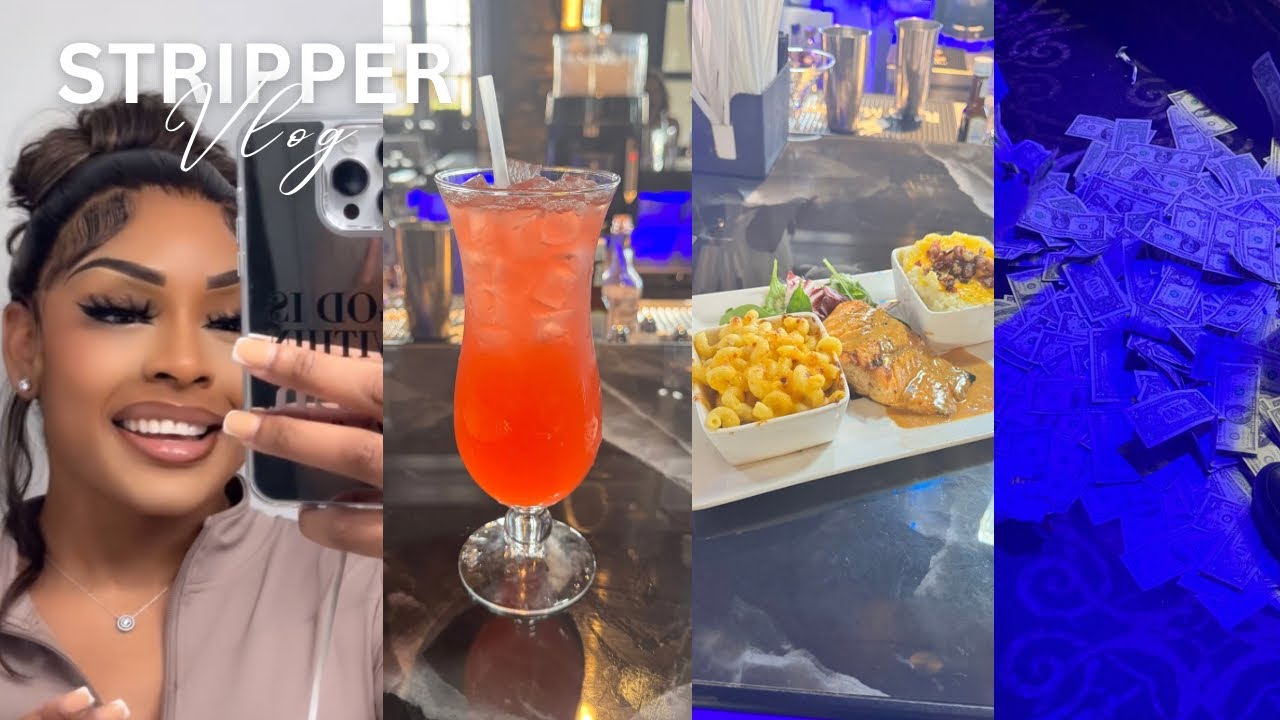 Atlanta Stripper VLOG♡: $2,000 in 3 days. Someone got stabbed! Crazy Work nights, I almost fought!ヅ