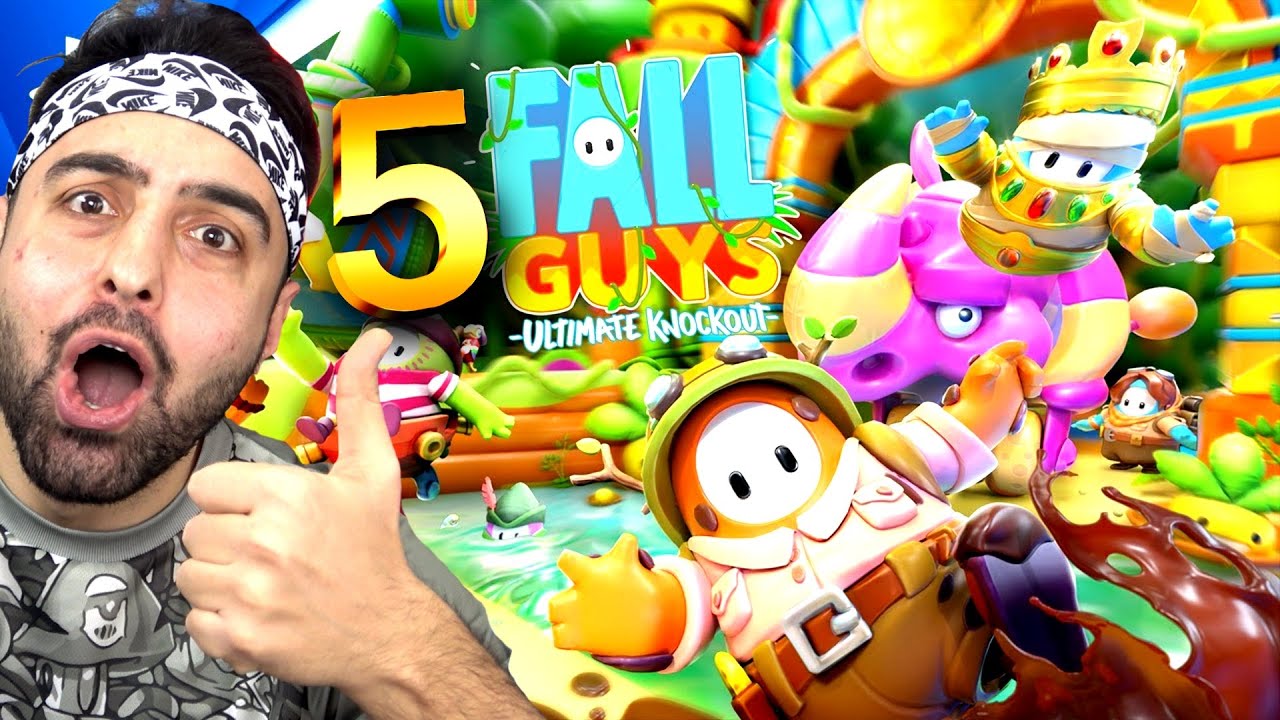 YENİ FALL GUYS 5 &Ccedil;IKTIII ! YENİ HARİTALAR ! KOST&Uuml;MLER !