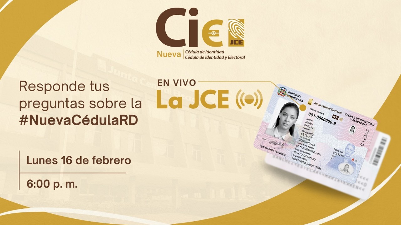 La JCE responde tus preguntas sobre la #NuevaCédulaRD