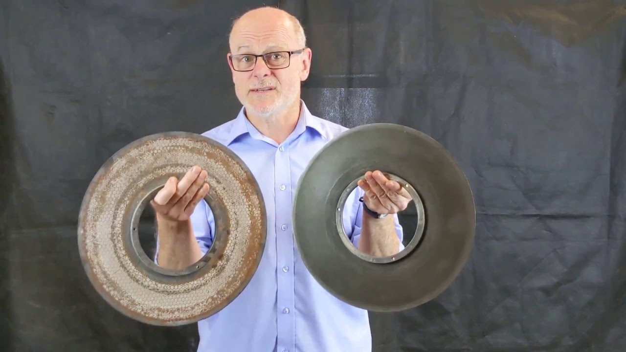 The cleaning of Erema hot melt laser disc filters (step-by-step)