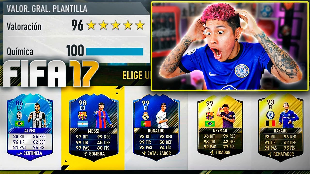 PERO QUE LOCURA de FUT DRAFT es ESTOOO *ÉPICO* 😱 FIFA17
