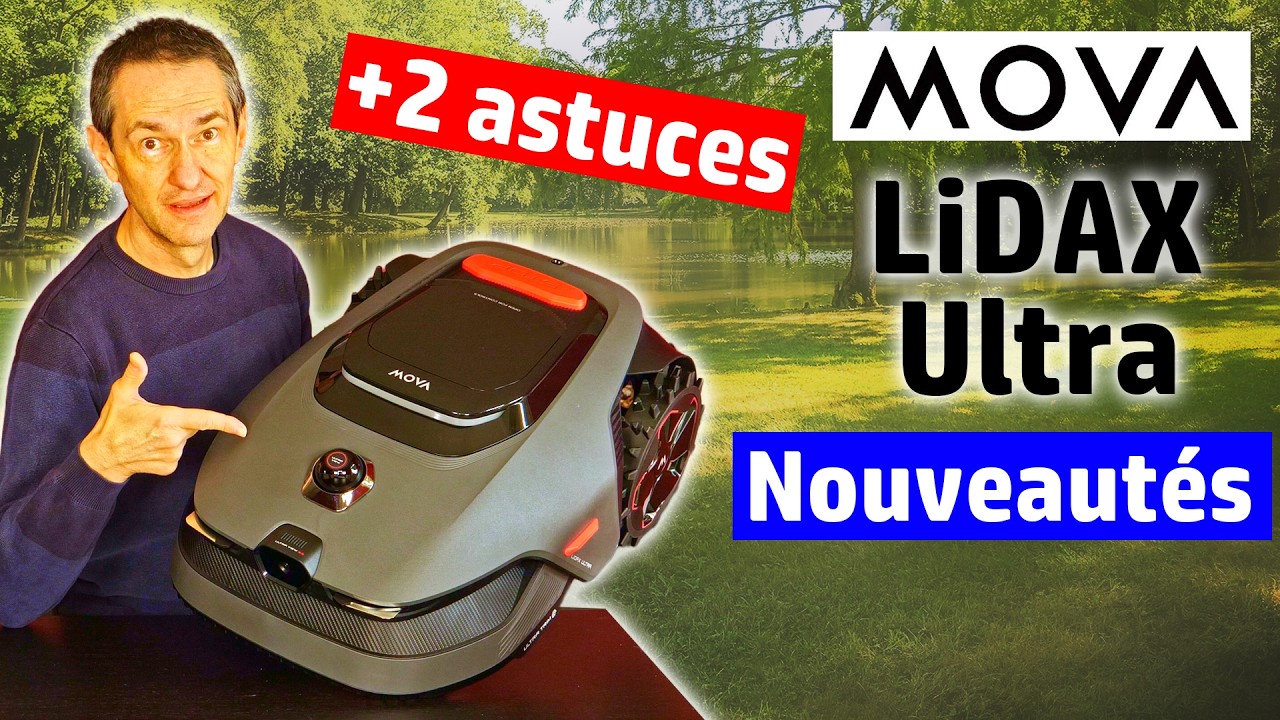 Quelles NOUVEAUTÉS ? ✅ Découverte du MOVA LIDAX Ultra ✅