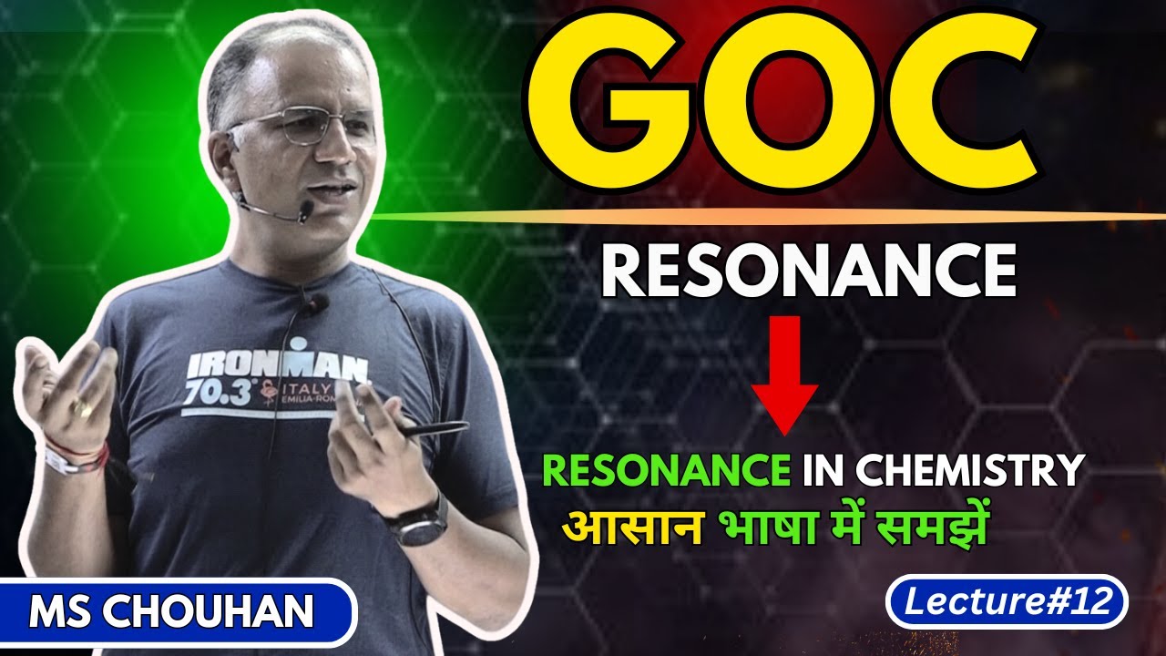 GOC | Resonance | Lecture -12 | Hindi | IIT JEE ADVANCED | OC | MS Chouhan Sir