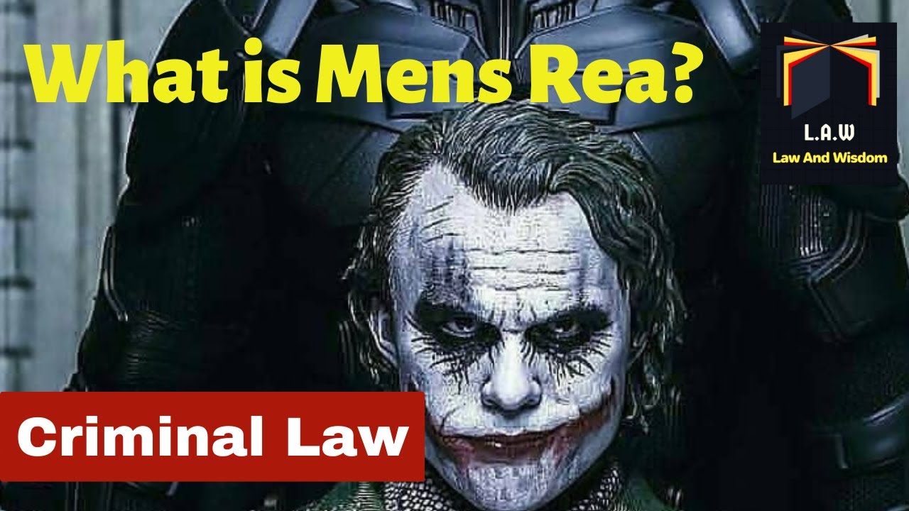 Mens rea || Criminal Law  || LLB Part 3