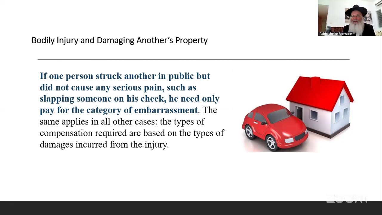 Live Class on Avoiding Damages According to Torah for Humanity