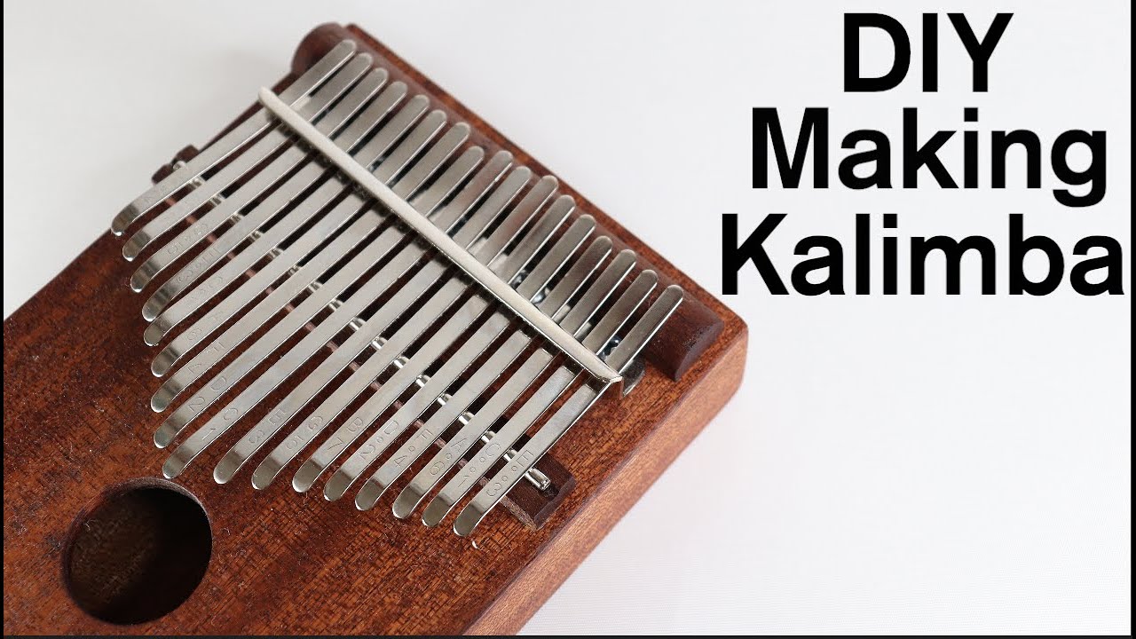 DIY カリンバの作り方　How to make a kalimba.