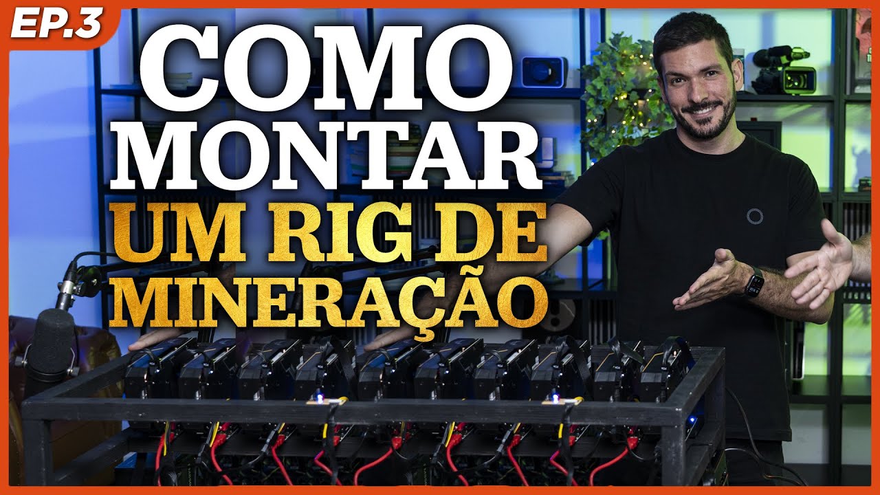 MINERAÇÃO DE CRIPTOMOEDAS | Montando um RIG de mineração de Ethereum na prática