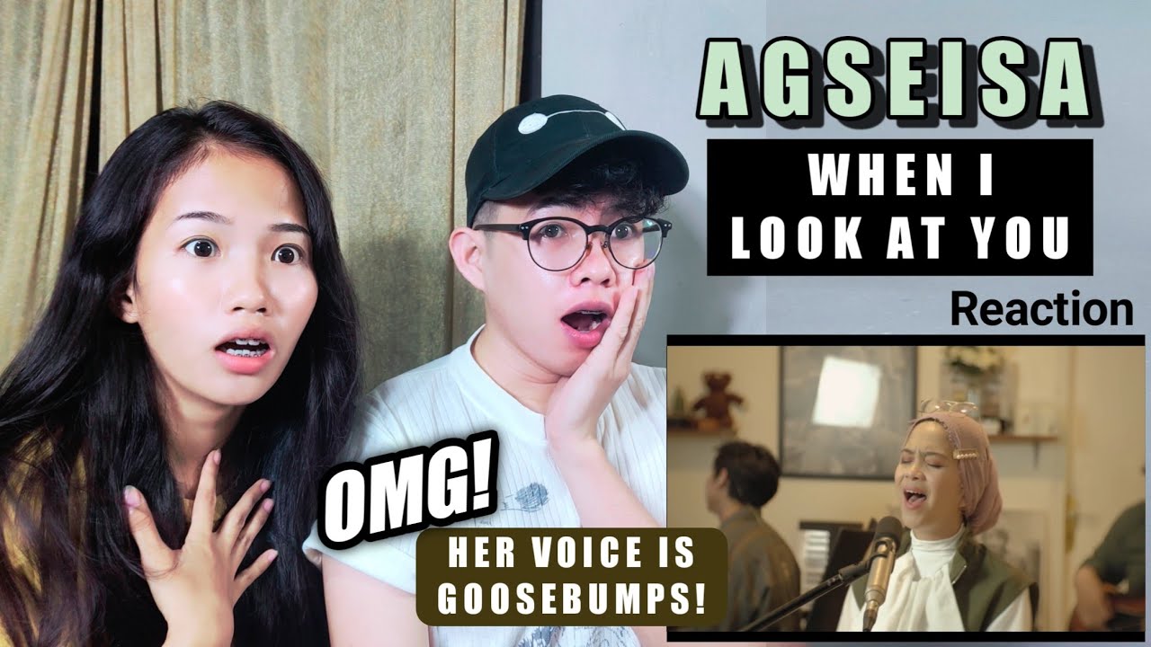 AGSEISA - When I Look At You (Miley Cyrus Cover)| REACTION!!!