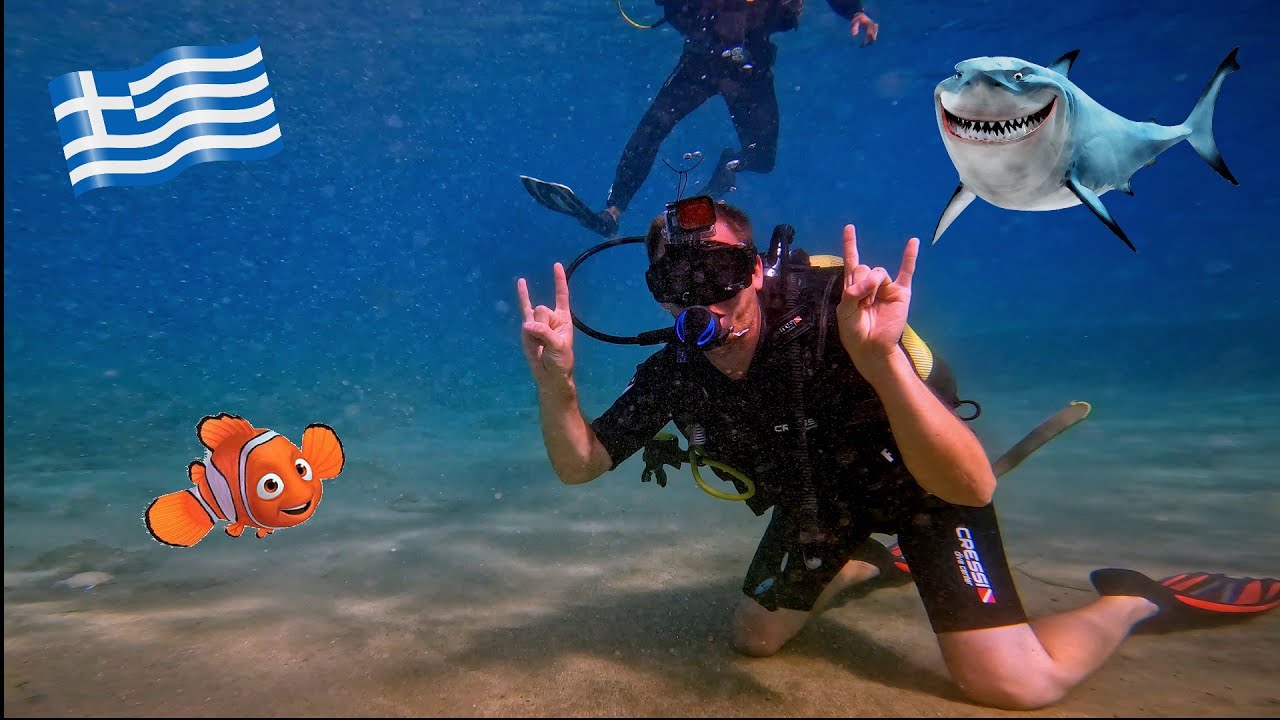 My First Time Doing Scuba Diving 🤿 | Open Water Certified | Greece, Crete
