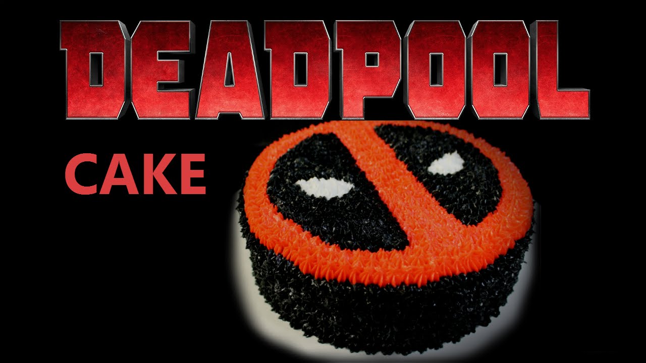 Deadpool Buttercream Cake - (Frosting Tutorial)