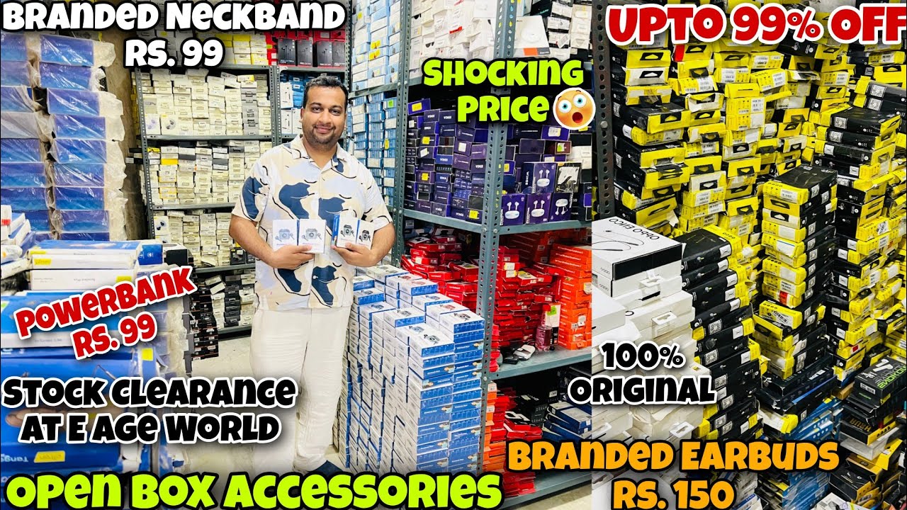 Open Box Accessories |Branded Smart Watch Rs. 299 |Stock Clearance SALE| 99% OFF | Capital Darshan