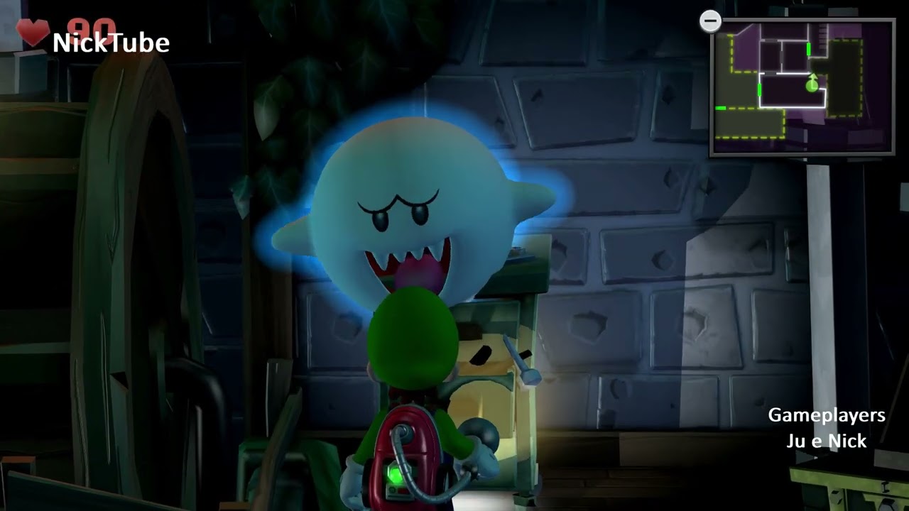 Luigi fique de olho nos novos tipos de fantasmas