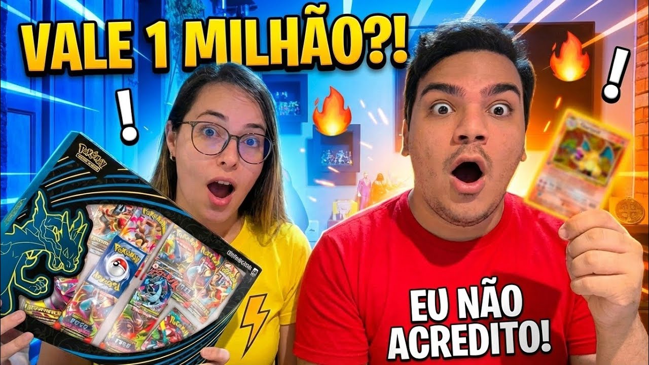 Abrindo a Box Mega Charizard X e Mostrando o Base Set Achado!