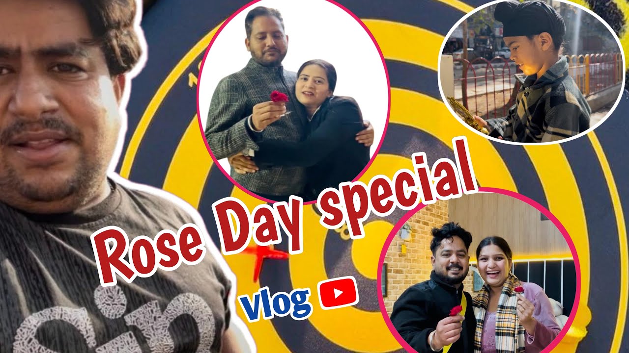 Rose day vlog in family 😊 @RaviAmbarsariya 