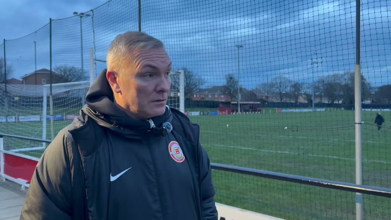 Brian Smith interview: North Shields FC 1-0 Boro Rangers FC