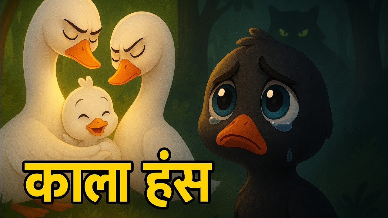 काला हंस/An Ugly Swan | Panchatantra Stories | Hindi Stories | #moralkidsstory  #kidsstories #story