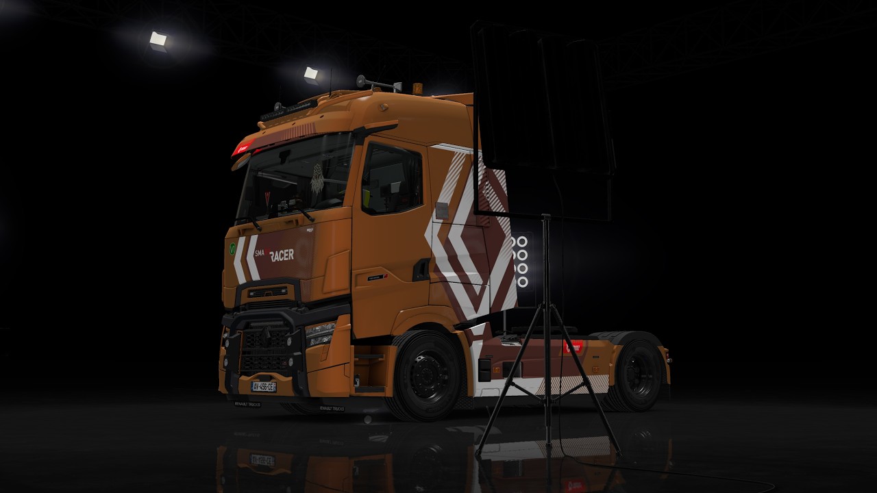 Ets 2, Moza r5 + кпп simaker с грузовой ручкой, колесим по Европе =)