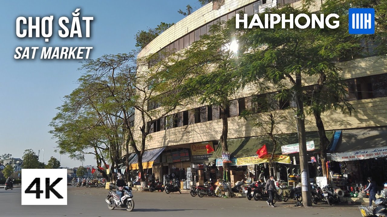 [4K] The last scenes of Sat Market, Haiphong, Vietnam - Chợ Sắt Hải Phòng - Những hình ảnh cuối cùng