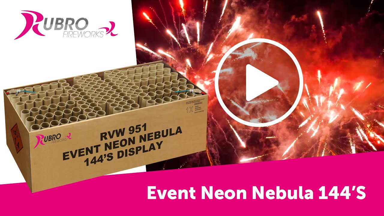 951 Event Neon Nebula 144's - Rubro Vuurwerk - (OFFICIAL VIDEO)
