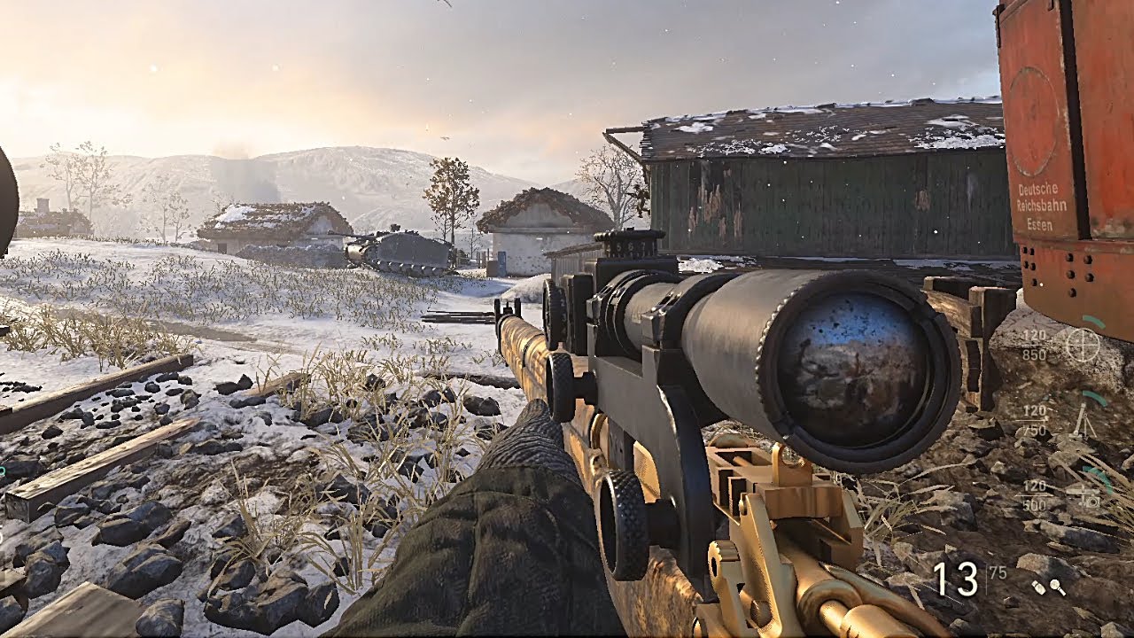 CoD WW2: Multiplayer | Sniper Lee Enfield Gameplay (no commentary)