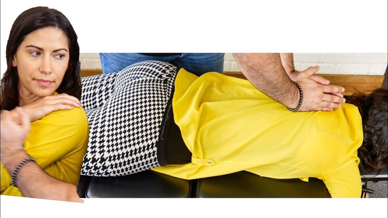 *Chiropractic Back Cracking* RELIEVES *Chronic Back Pain*
